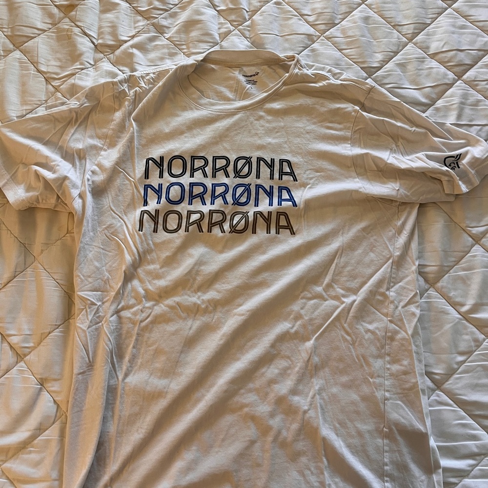 Norrona Men's White T-Shirt